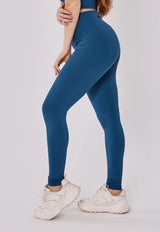 LEGGING COM BOLSO DE ZÍPER NO CÓS COSTAS ELIXIR - POLIAMIDA