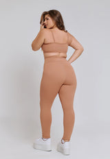 TOP EMBUTIDO DECOTE CANOA MINIMAL MACHIATO