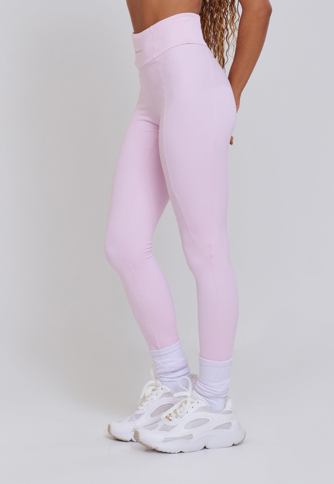 LEGGING COM TACO MINIMAL BOLSO COSTA LIGHT PINK