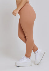 LEGGING COM TACO MINIMAL BOLSO COSTA MACHIATO