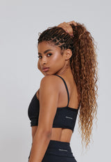 TOP EMBUTIDO DECOTE CANOA MINIMAL PRETO