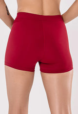 SHORT CROSSFIT VERMELHO VALENTINO - POLIAMIDA