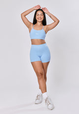 SHORT CROSSFIT AZUL BEBÊ PASTEL