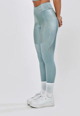 LEGGING RECORTE LATERAL - AZUL PEDRA