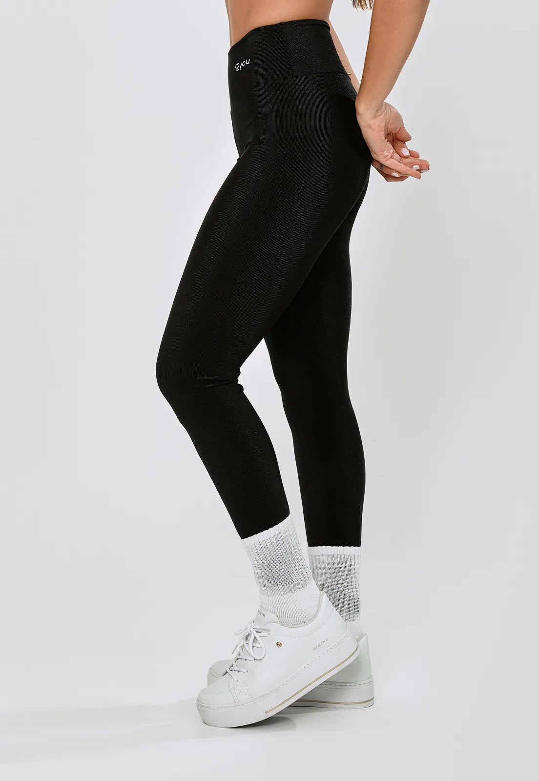 LEGGING BASICA SHINE POLIAMIDA- PRETO